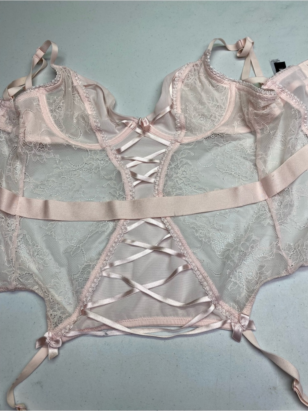 Adore Me PL PNK Bustier, ISSUE 34C *P1029